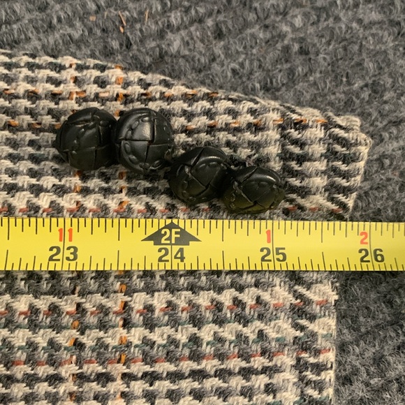 LANVIN PARIS PRINCE OF WALES GLEN PLAID CHECK SCOTLAND WOOL BLAZER SPORTCOAT - Picture 12 of 14